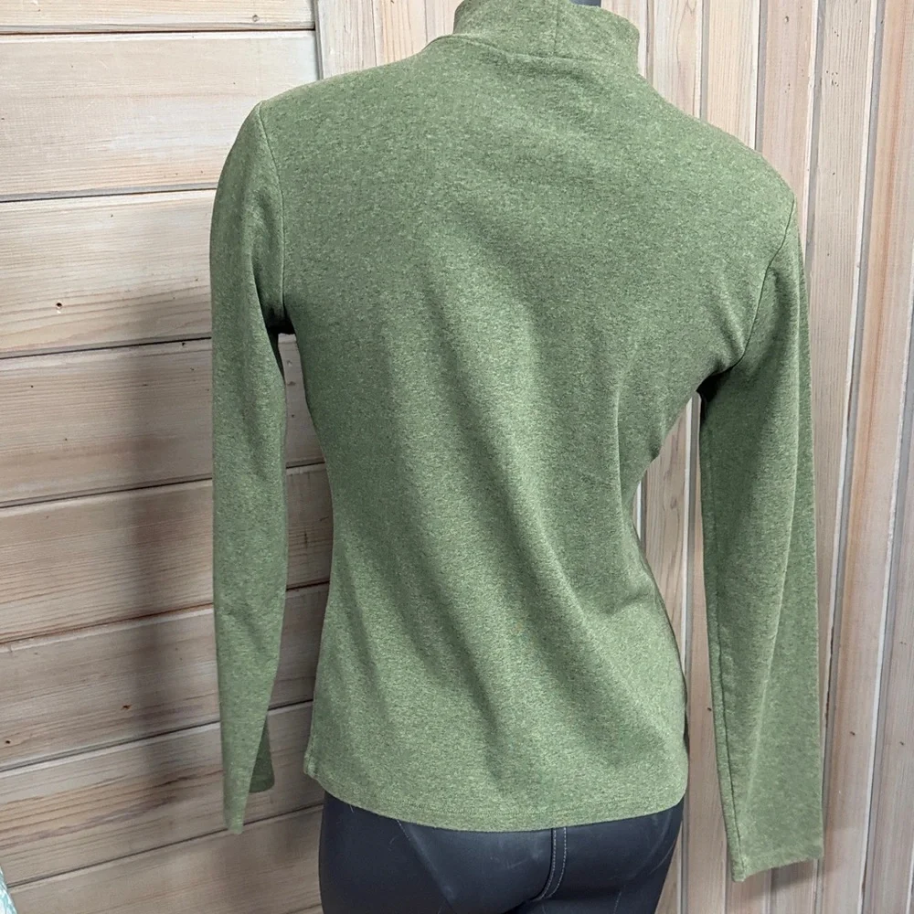 Northcrest Sage Green Long Sleeve Women's Tee